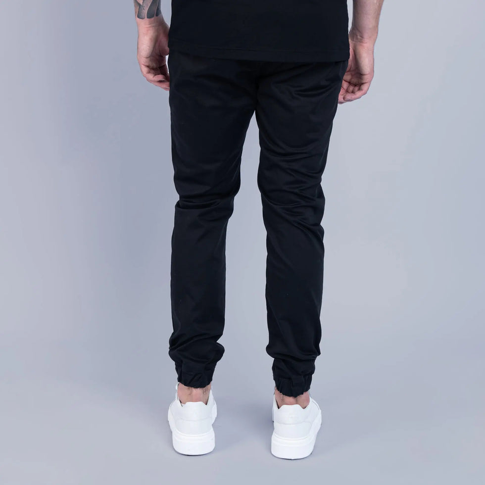 Fade Essential Cuffed Jogger Black