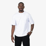 Fade Essential Mens Relaxed Fit T-Shirt In White