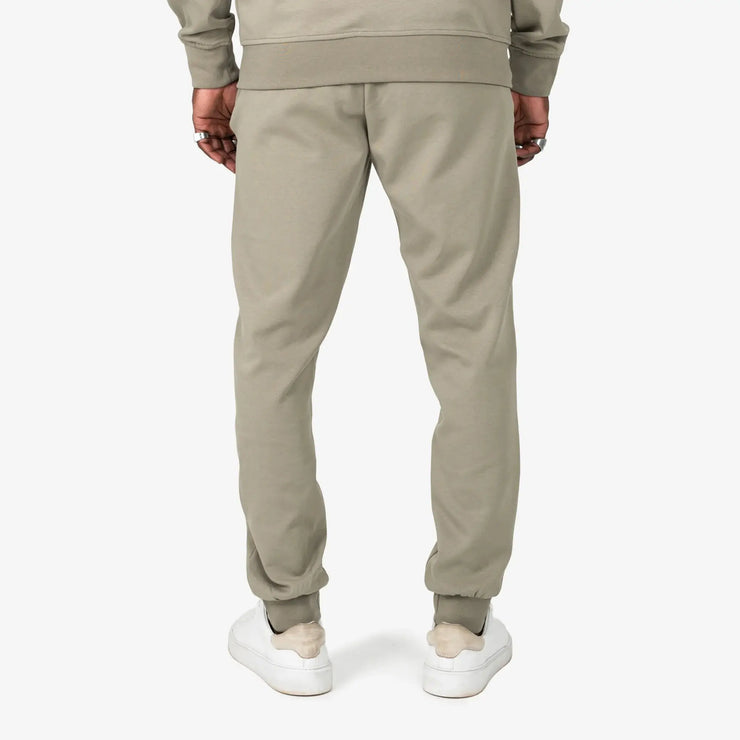 Fade Essential Mens Sweatpants Slim Fit In Taupe