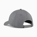 Puma Unisex Essential Elevated Metal Cat Baseball Cap In Grey