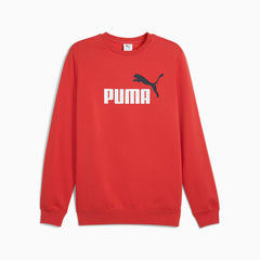 Puma Mens Ess 2 Color No.1 Logo Crew Top