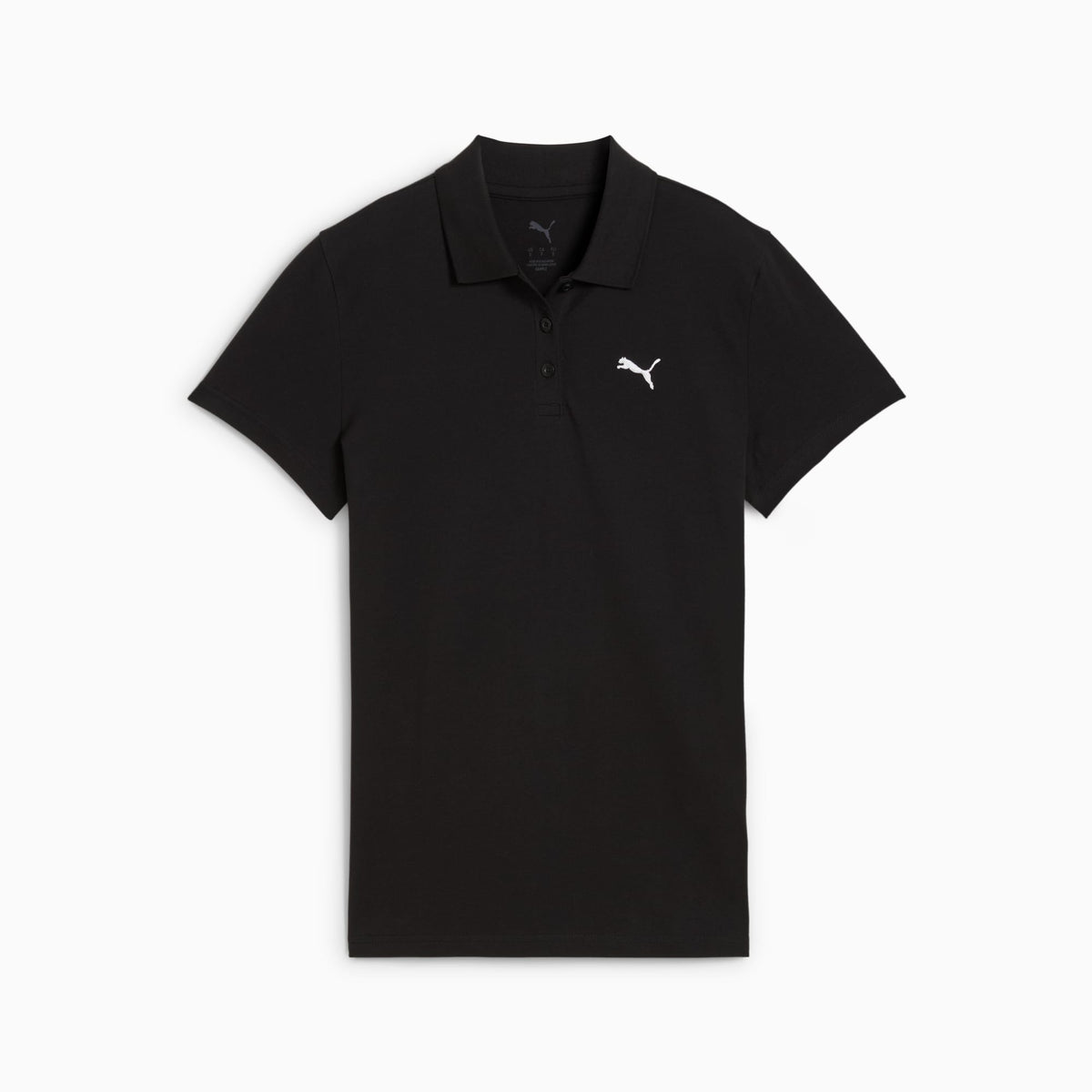 Puma Womens Essential Polo In Black