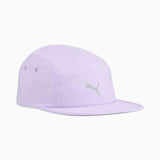Puma Unisex Ess Running 5 Panel Cap In Lavender