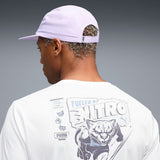 Puma Unisex Ess Running 5 Panel Cap In Lavender