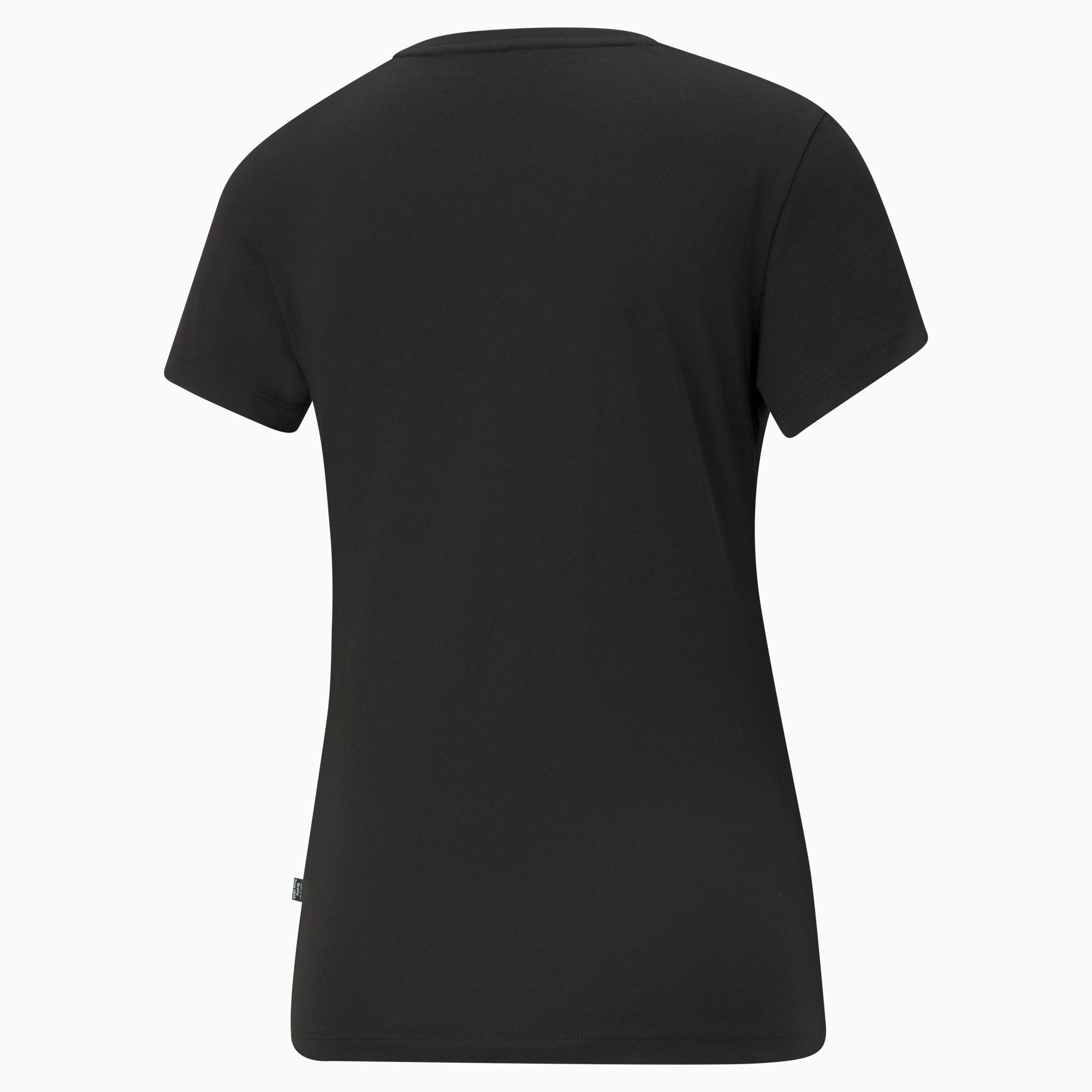 Puma Womens Essential Small Logo T-Shirt In Black