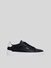 Replay Mens Evan Class Shoes In Black & White