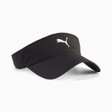 Puma Unisex Everyday Running Visor Cap In Black