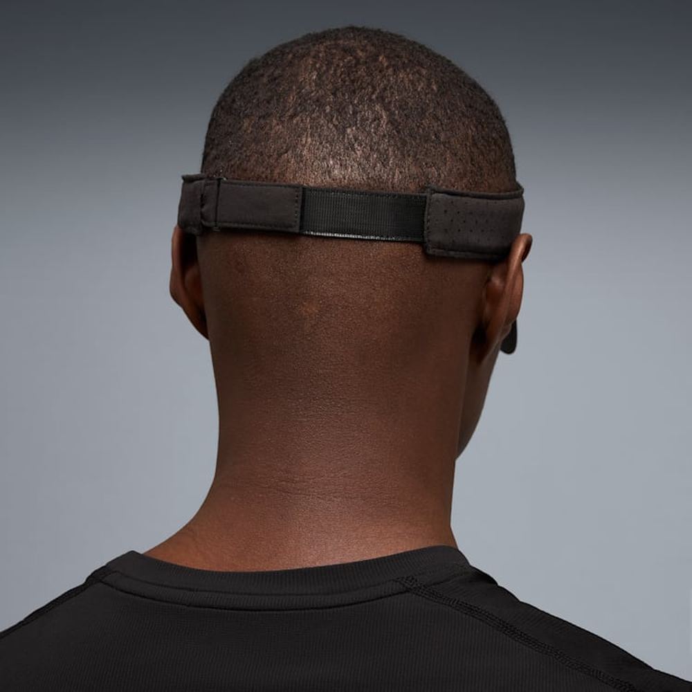 Puma Unisex Everyday Running Visor Cap In Black