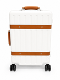Evolution Trim Aluminium Frame Trolley Case In White