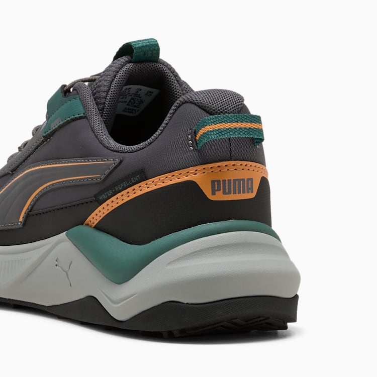 Puma Boys Evolve 2.0 Trail Lo Junior Shoes In Moody Grey