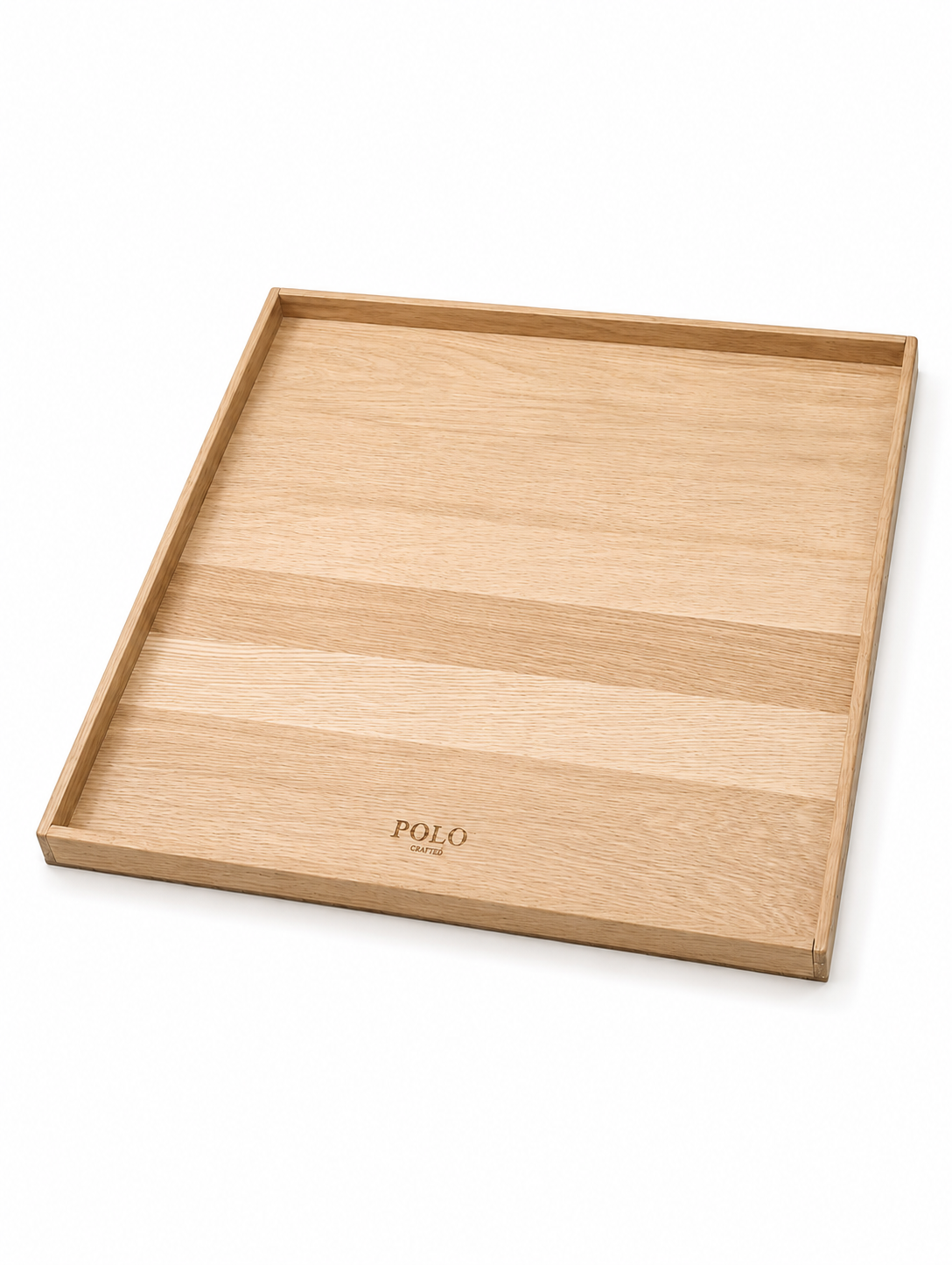 Polo Extra Large Serving Tray In Natural Oak