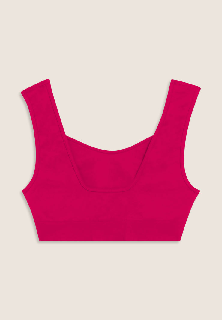 Freddy Womens Knitted Seamless Sport Top In Pink