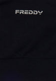 Freddy Womens Knitted Seamless Sport Top In Black