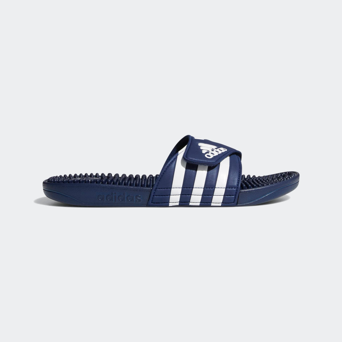 Adidas Adissage Slides Blue And White