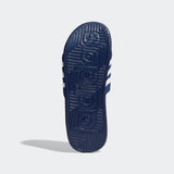 Adidas Adissage Slides Blue And White