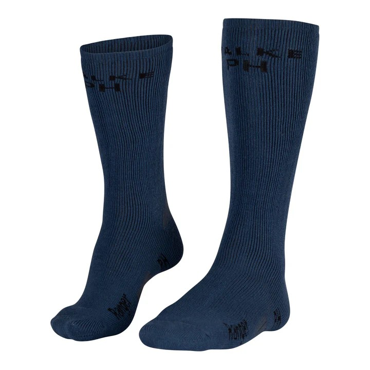 Falke Mens Ranger Crew Socks In Denim