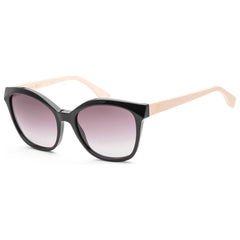 Fendi Tortoise Frame Sunglasses For Women In Cream