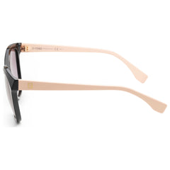 Fendi Tortoise Frame Sunglasses For Women In Cream
