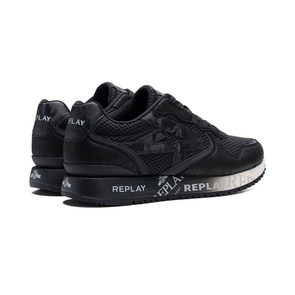 Replay Mens Fiber Shade Shoes In Black