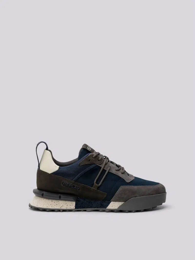 Replay Field Jupiter X Sneaker Navy/Grey