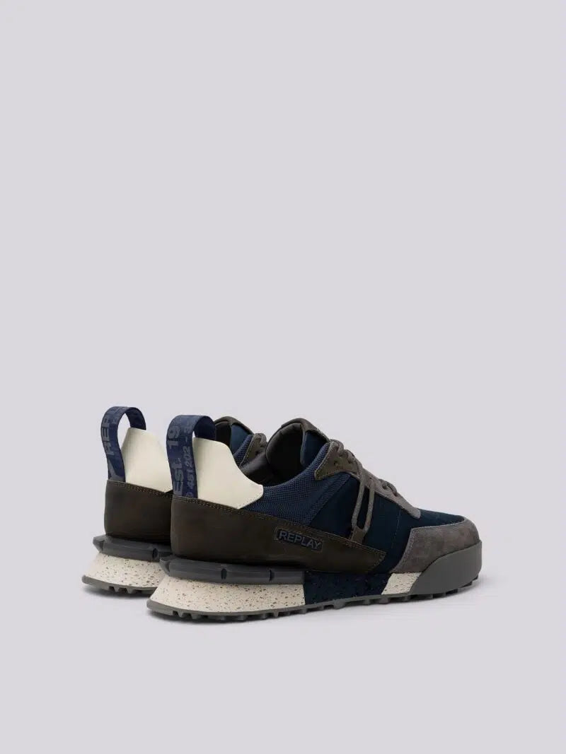 Replay Field Jupiter X Sneaker Navy/Grey