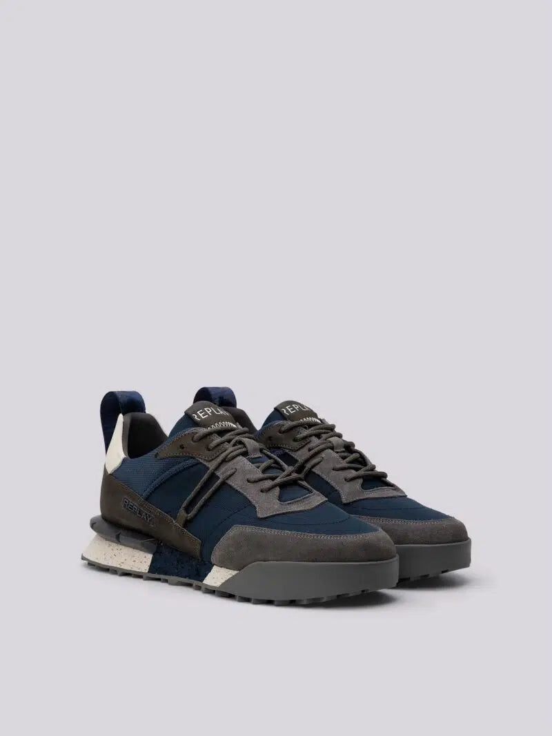 Replay Field Jupiter X Sneaker Navy/Grey