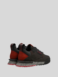 Replay Mens Field Melt 25 Sneaker In Dark Grey