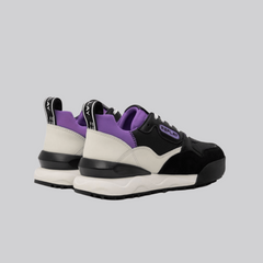 Replay Womens Field Tech Shoes Black/Purple