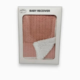Mother's Choice Unisex Fleece Blanket In Pink