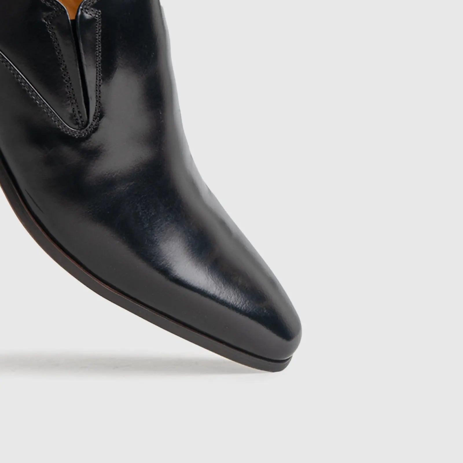 Florsheim Mens Savoy Cow Leather Black Shoes