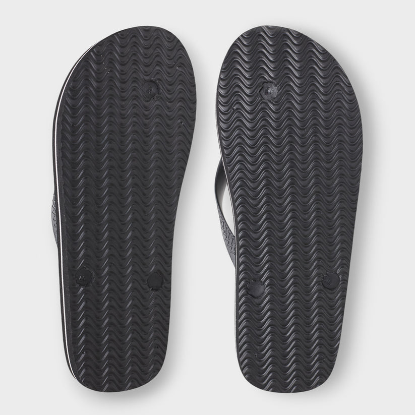Jeep Mens Sunny Thong Sandals In Black