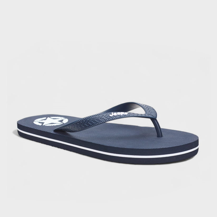Jeep Mens Sunny Thong Sandals In Navy