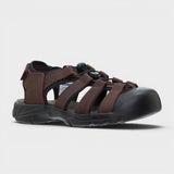 Jeep Mens Pathfinder Sandal In Brown