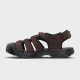 Jeep Mens Pathfinder Sandal In Brown