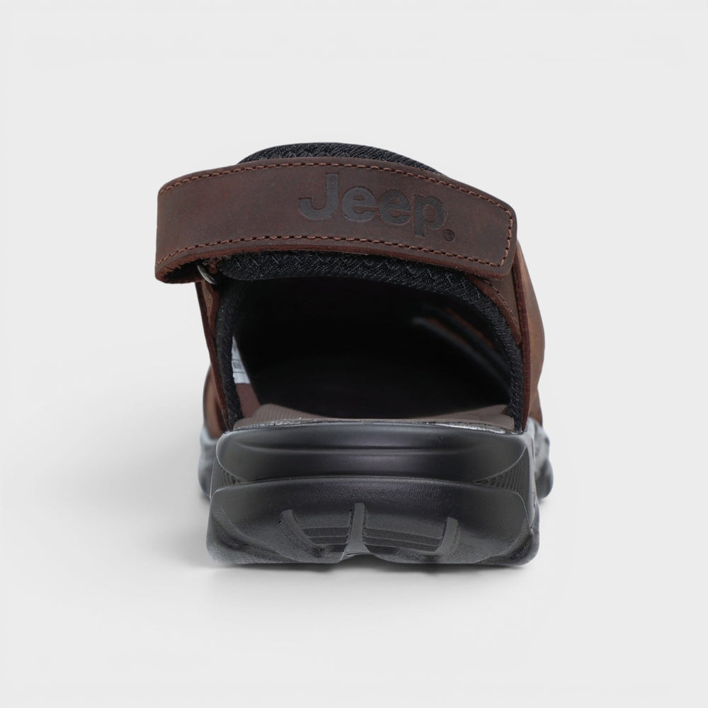 Jeep Mens Pathfinder Sandal In Brown