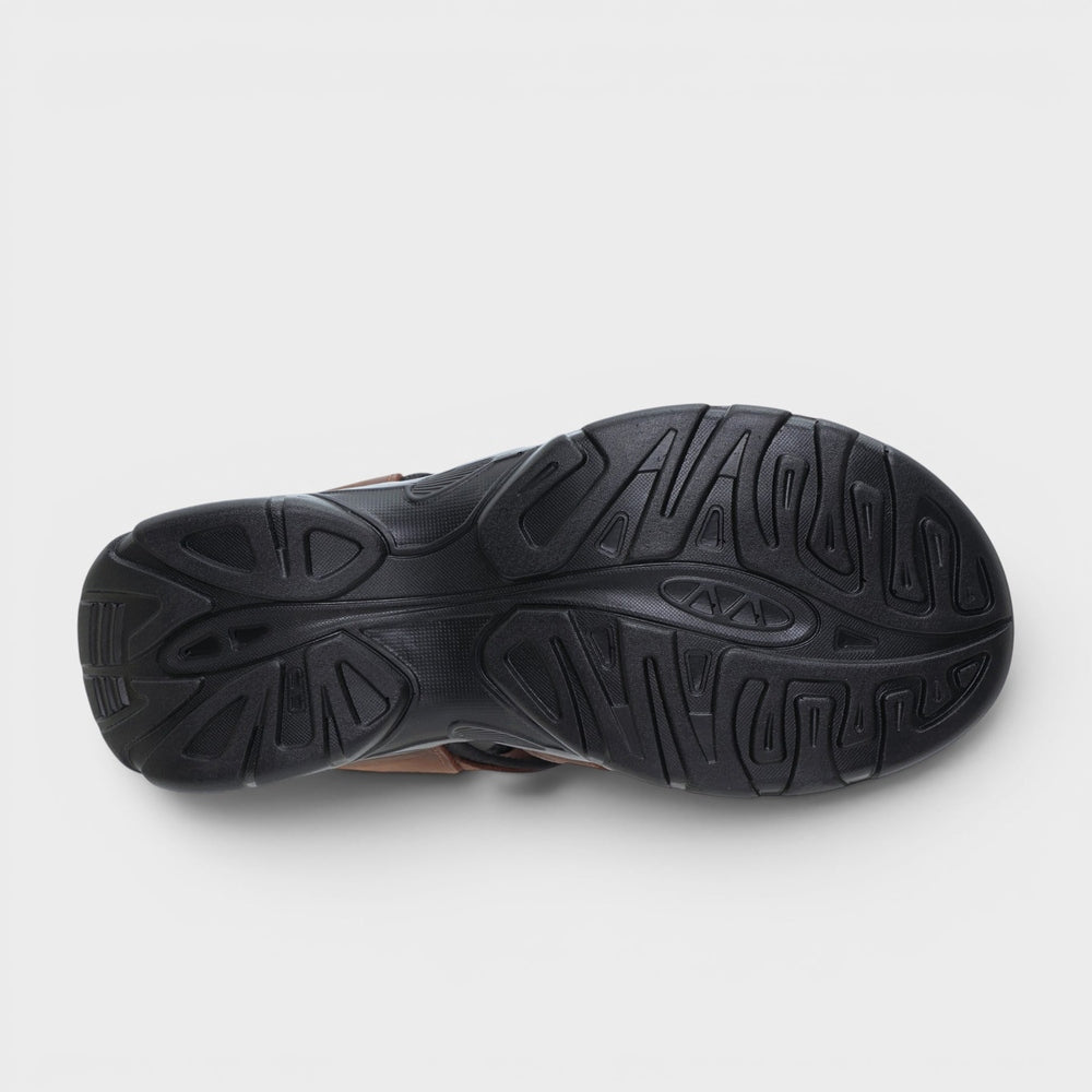 Jeep Mens Pathfinder Sandal In Brown
