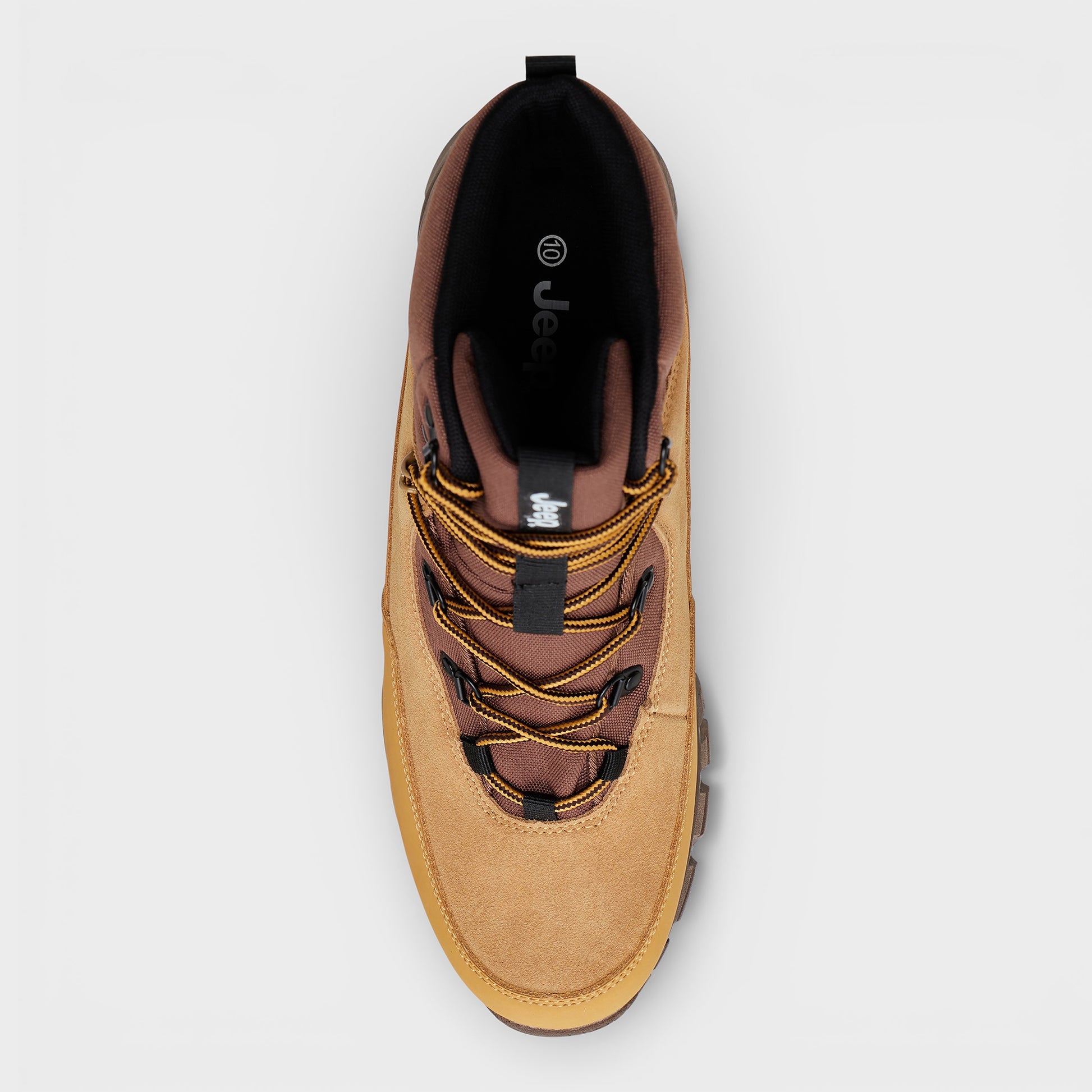 Jeep Wrangler Boots in Brown
