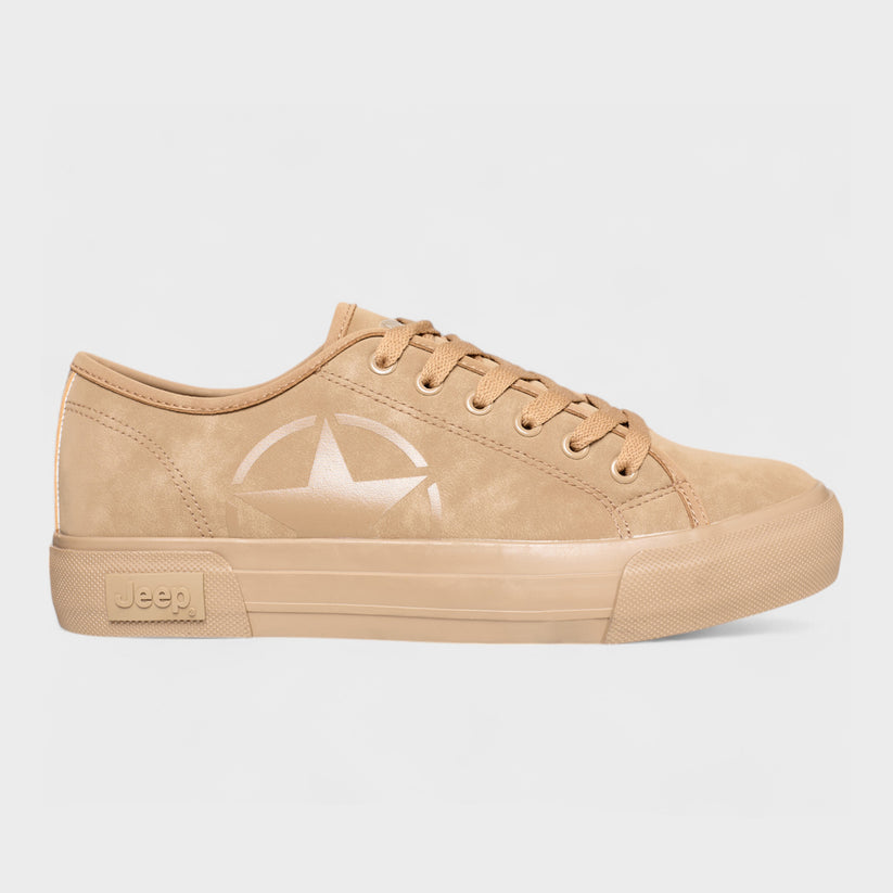 Jeep Unisex Urban Sneakers Brown Rust