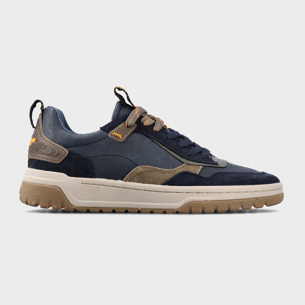 Jeep Mens Navy/Multi Latitude Shoes
