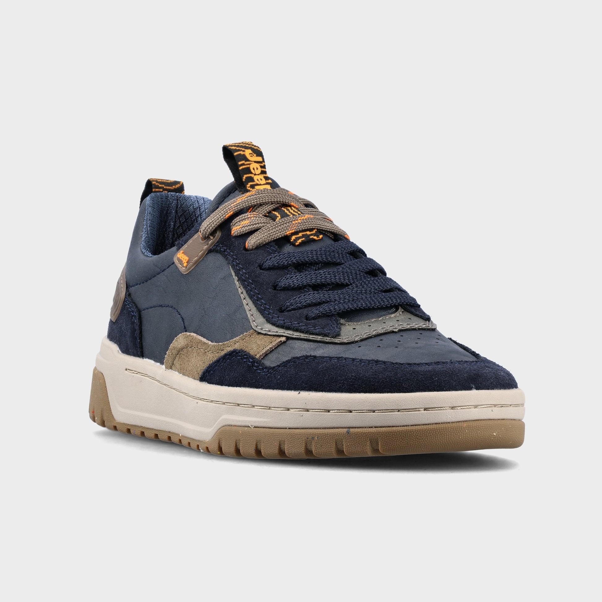 Jeep Mens Navy/Multi Latitude Shoes