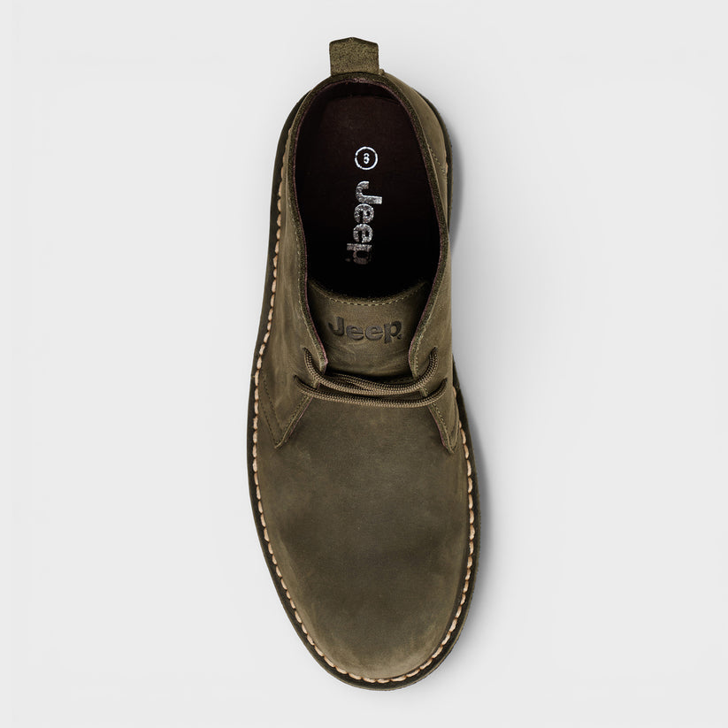 Jeep Wildtrack Vellie Boots in Khaki