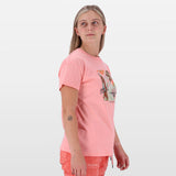 Salomon Womens Freedom Short Sleeves T-Shirts In Murex Shell