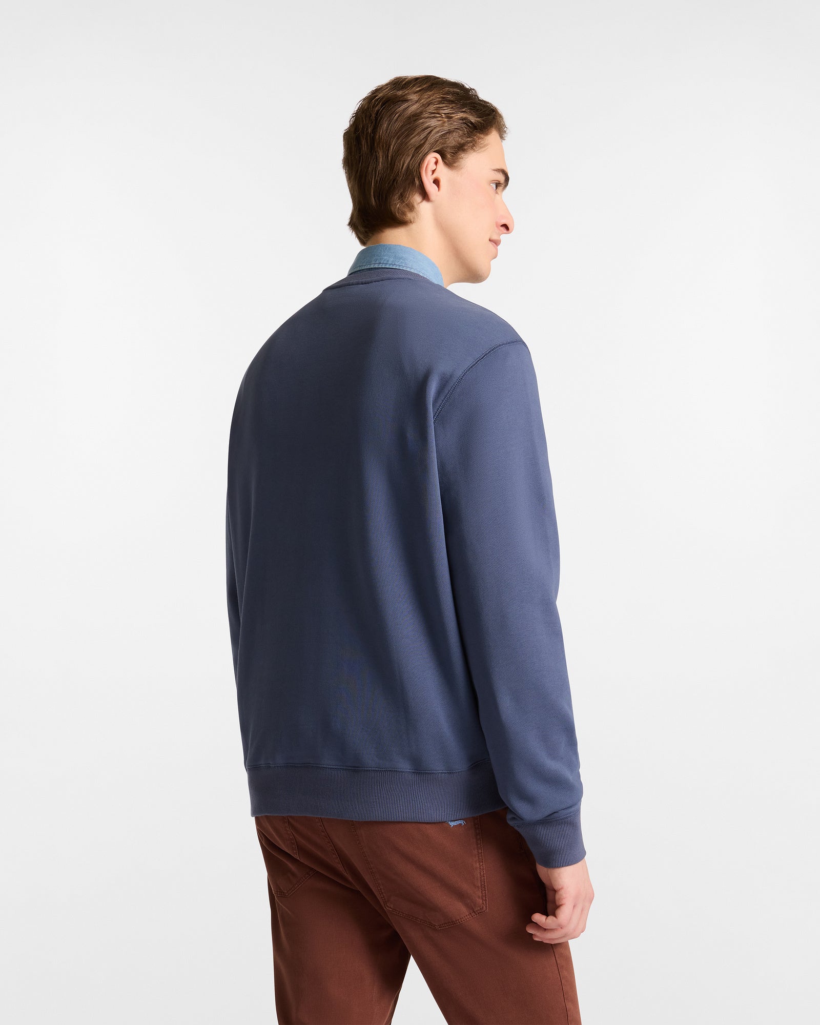 Harmont & Blaine Mens Sweatshirt In Dusty Blue
