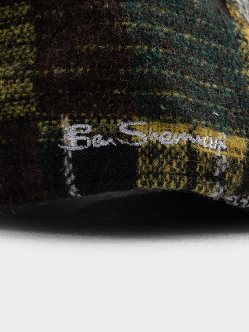 Ben Sherman Mens Ivy Peaky Blinder Panel In Multi Green