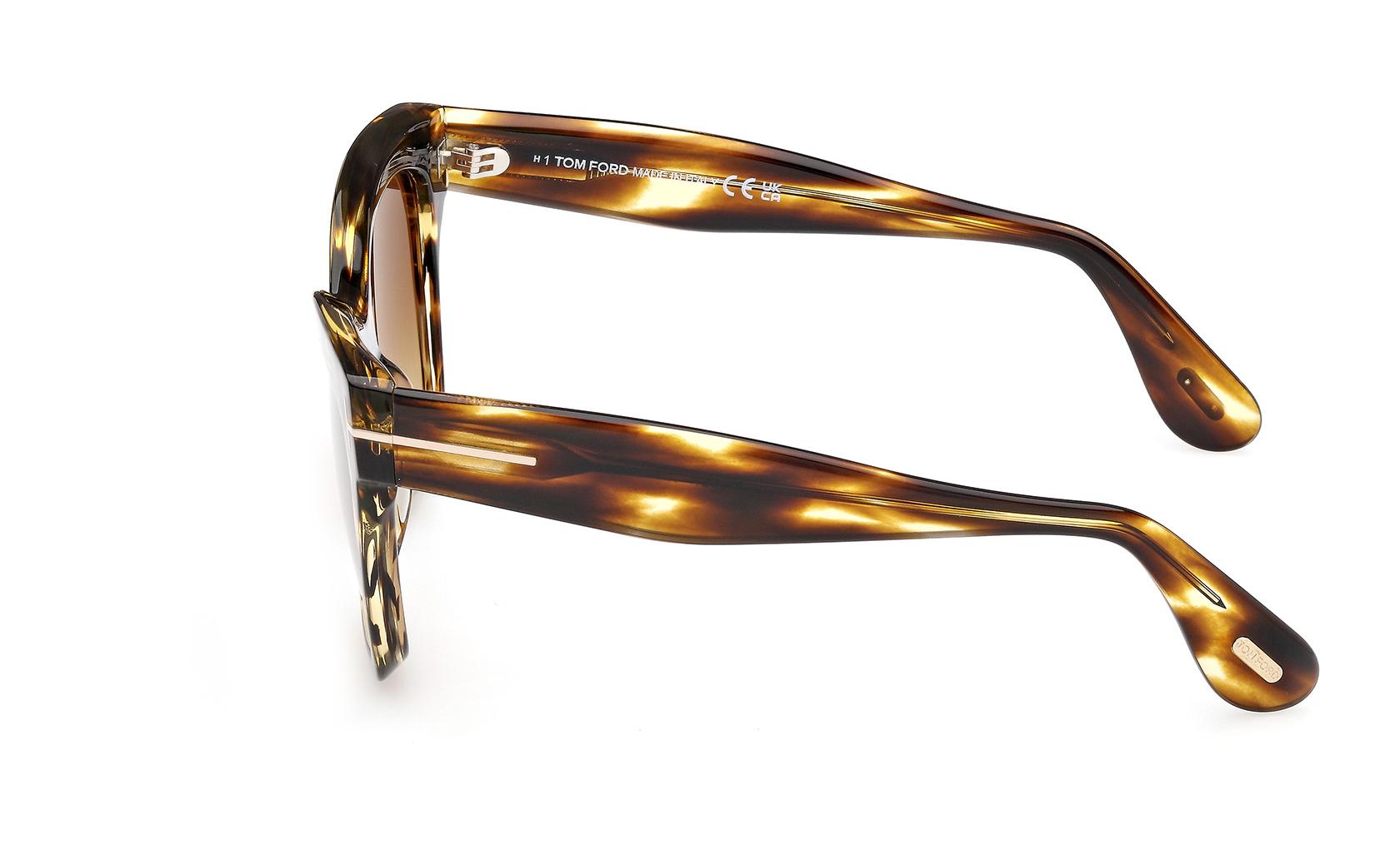 Tom Ford Womens Elvira Sunglasses In Coloured Havana