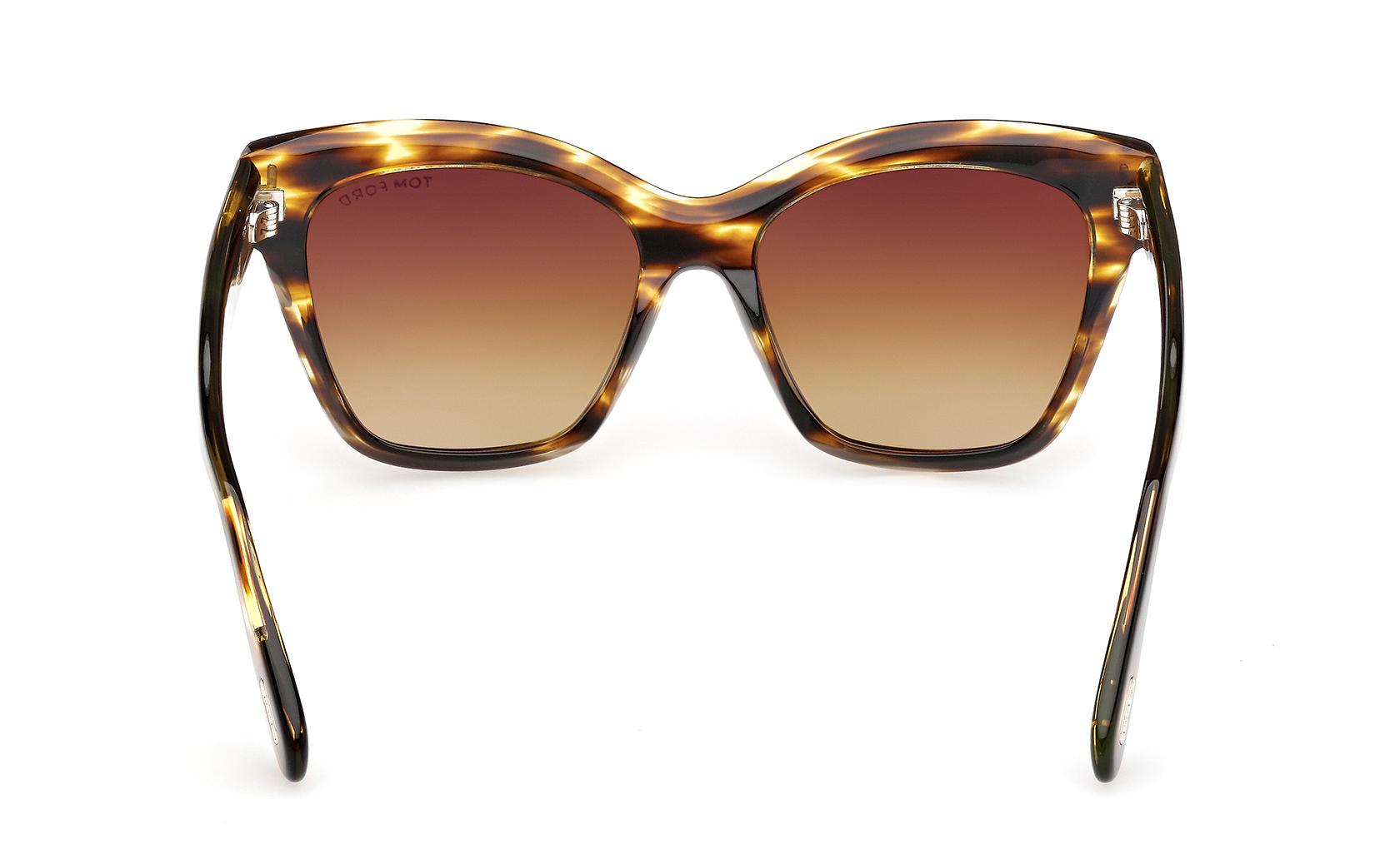 Tom Ford Womens Elvira Sunglasses In Coloured Havana