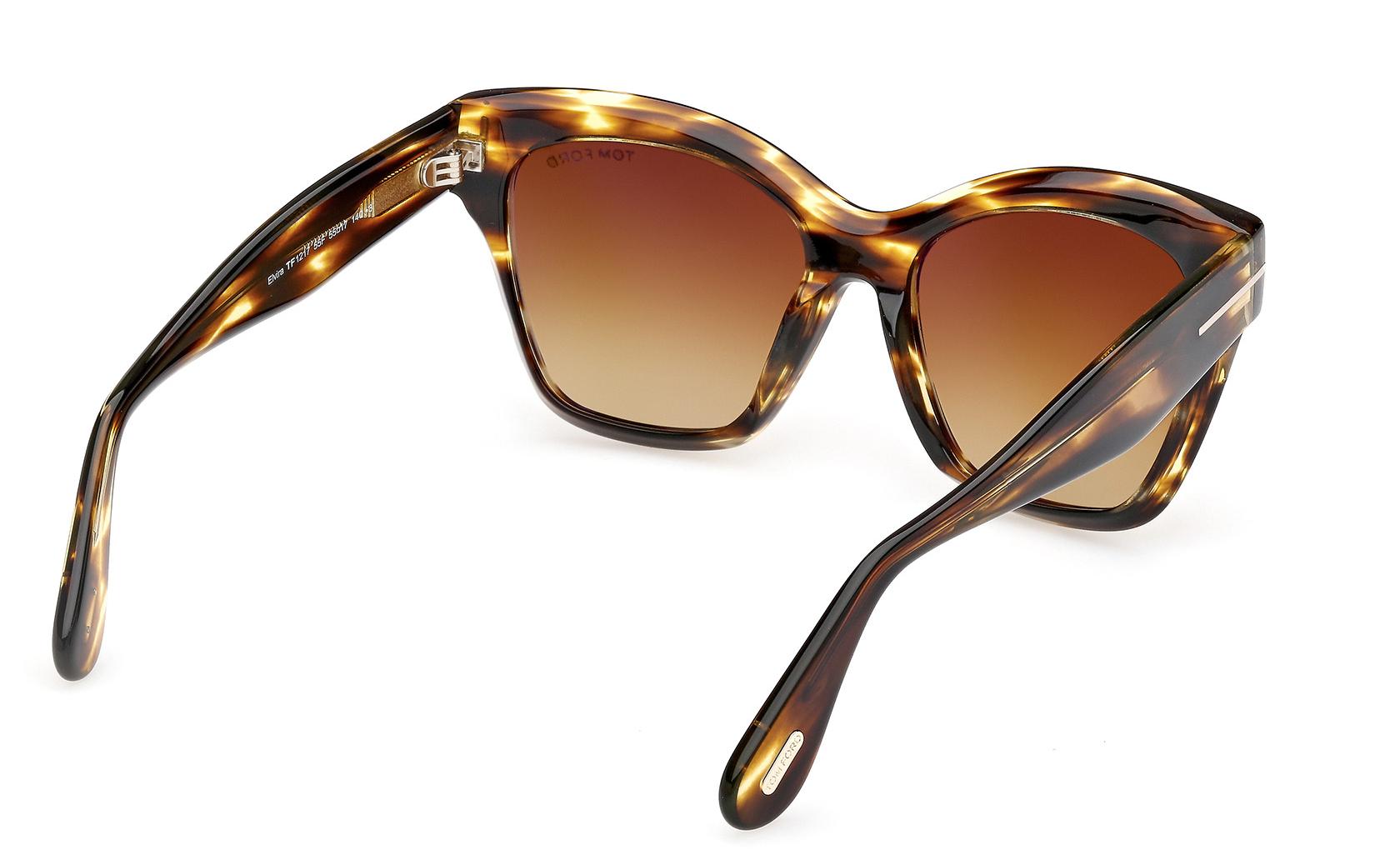 Tom Ford Womens Elvira Sunglasses In Coloured Havana