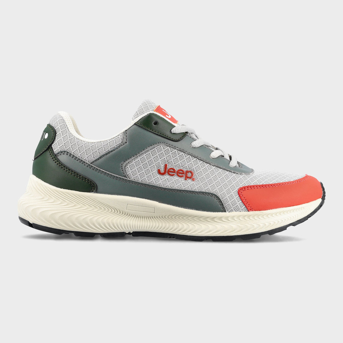 Jeep Unisex Olive/Multi Compass Sneakers