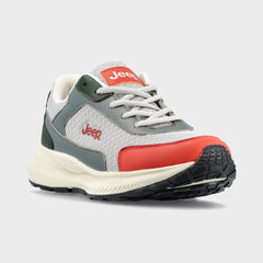 Jeep Unisex Olive/Multi Compass Sneakers