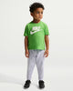 Nike Kiddies Boys Future Evergreen T-Shirts In Mean Green